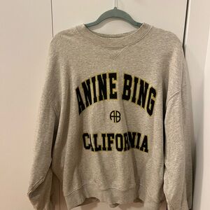 Anine Bing Beige Sweatshirt